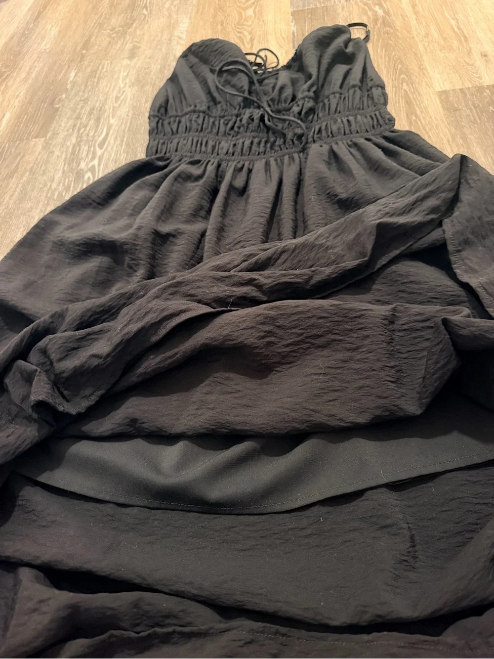 Abercrombie and fitch black sundress